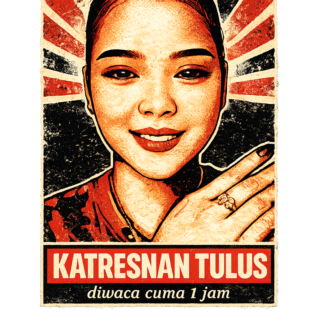 KATRESNAN TULUS — Street Pop streetwear print