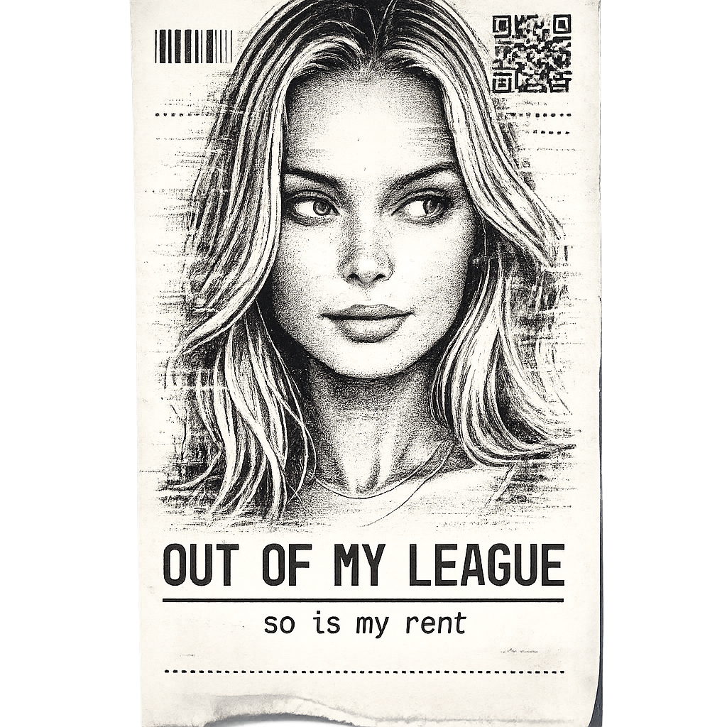 OUT OF MY LEAGUE — Thermal Print streetwear print