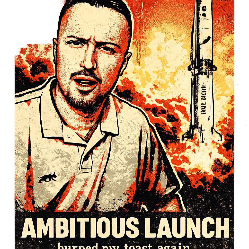 AMBITIOUS LAUNCH — Street Pop streetwear print