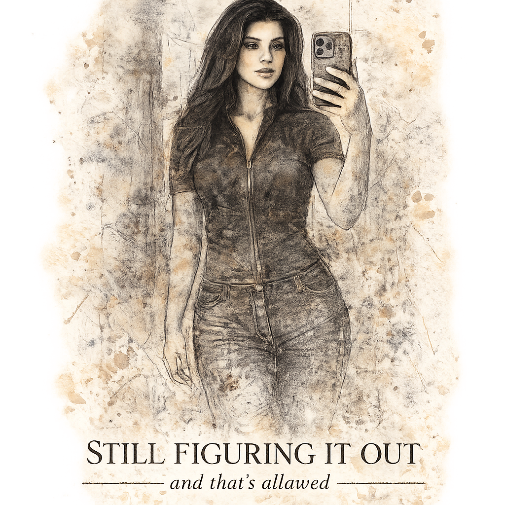 STILL FIGURING IT OUT — Decayed Luxury streetwear print