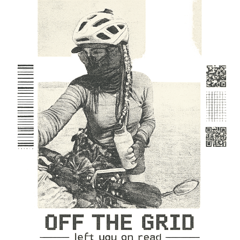 OFF THE GRID — Thermal Print streetwear print